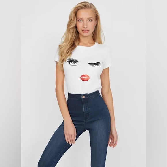 Guess white Tee - Picture 1 of 1